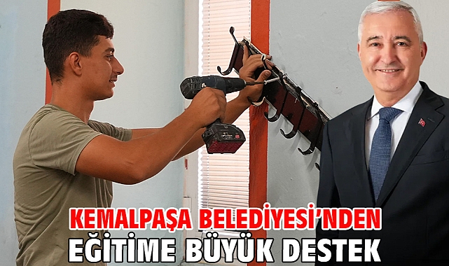 Kemalpaşa Belediyesi’nden Eğitime Büyük Destek