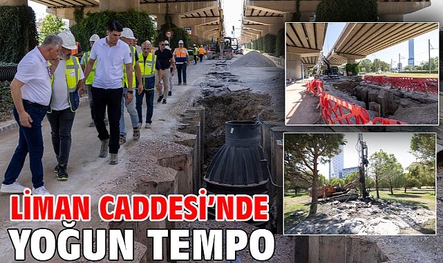 Liman Caddesi’nde yoğun tempo