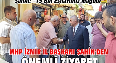 MHP İzmir İl Başkanı Şahin'den Önemli Ziyaret