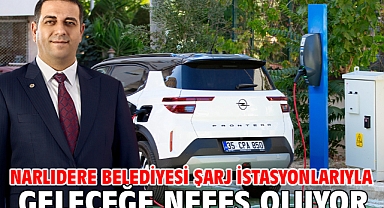 Narlıdere Belediyesi Şarj İstasyonlarıyla Geleceğe Nefes Oluyor