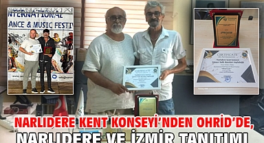 Narlıdere Kent Konseyi’nden Ohrid’de, Narlıdere Ve İzmir Tanıtımı