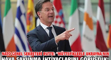 NATO Genel Sekreteri Rutte: