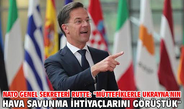 NATO Genel Sekreteri Rutte: