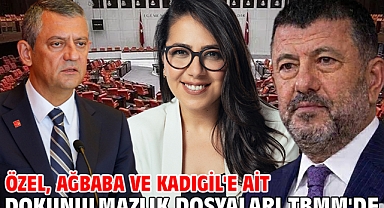Özel, Ağbaba ve Kadıgil'e ait dokunulmazlık dosyaları TBMM'de
