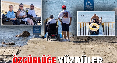 Özgürlüğe yüzdüler