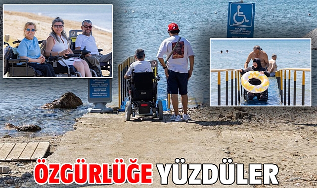 Özgürlüğe yüzdüler
