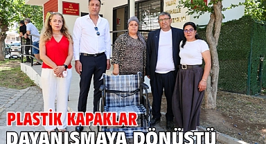 Plastik kapaklar dayanışmaya dönüştü