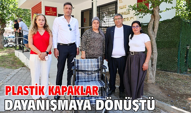 Plastik kapaklar dayanışmaya dönüştü