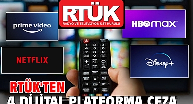 RTÜK'ten 4 dijital platforma ceza