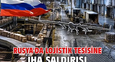 Rusya'da lojistik tesisine İHA saldırısı
