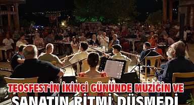 TeosFest'in ikinci gününde müziğin ve sanatın ritmi düşmedi