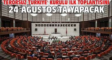 'Terörsüz Türkiye' kurulu ilk toplantısını 24 Ağustos'ta yapacak