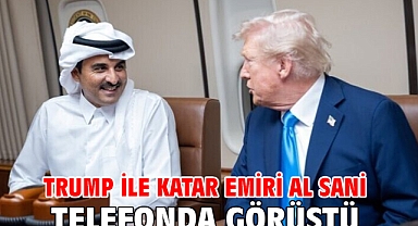 Trump ile Katar Emiri Al Sani telefonda görüştü