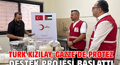 Türk Kızılay, Gazze’de Protez Destek Projesi başlattı