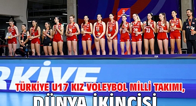 Türkiye U17 Kız Voleybol Milli Takımı, dünya ikincisi