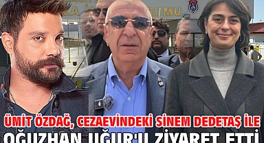 Ümit Özdağ, cezaevindeki Sinem Dedetaş ile Oğuzhan Uğur'u ziyaret etti
