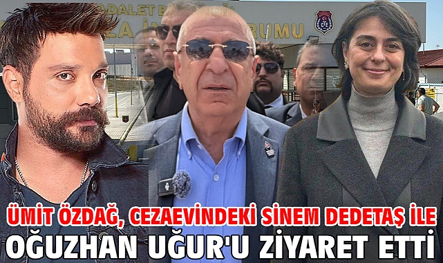 Ümit Özdağ, cezaevindeki Sinem Dedetaş ile Oğuzhan Uğur'u ziyaret etti