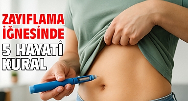 Zayıflama İğnesinde 5 Hayati Kural!