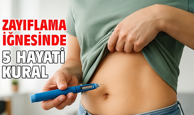 Zayıflama İğnesinde 5 Hayati Kural!