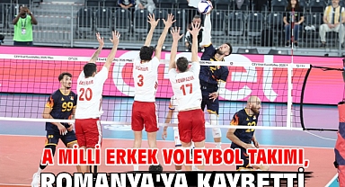 A Milli Erkek Voleybol Takımı, Romanya'ya kaybetti