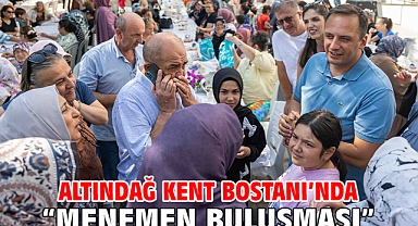 Altındağ Kent Bostanı’nda “Menemen Buluşması”