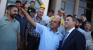 Bakan Bayraktar, Doruk Madencilik işçilerini kabul etti