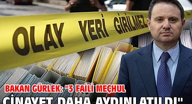 Bakan Gürlek: