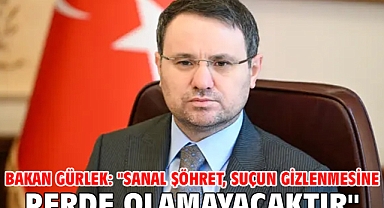 Bakan Gürlek: