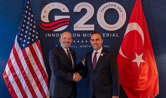 Bakan Kacır, G20 toplantısında Türkiye'nin yapay zeka hedeflerini anlattı