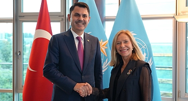 Bakan Kurum, Cenevre’de WMO Genel Sekreteri Saulo ile görüştü