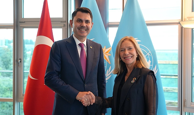 Bakan Kurum, Cenevre’de WMO Genel Sekreteri Saulo ile görüştü