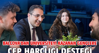 Balçova’dan Üniversiteyi Kazanan Gençlere Cep Harçlığı Desteği
