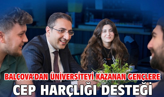 Balçova’dan Üniversiteyi Kazanan Gençlere Cep Harçlığı Desteği