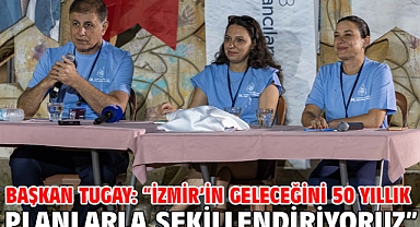 Başkan Tugay: “İzmir’in geleceğini 50 yıllık planlarla şekillendiriyoruz”