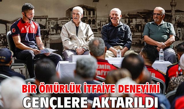 Bir ömürlük itfaiye deneyimi gençlere aktarıldı