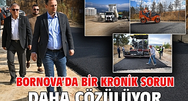 Bornova’da bir kronik sorun daha çözülüyor