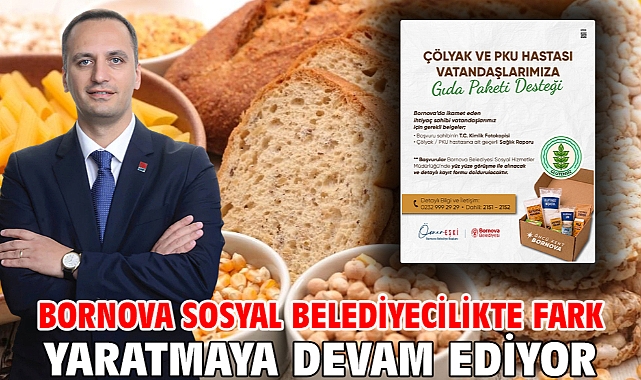 Bornova sosyal belediyecilikte fark yaratmaya devam ediyor