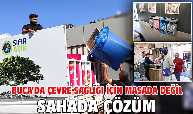 Buca’da çevre sağlığı için masada değil sahada çözüm