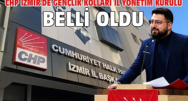 CHP İzmir'de Gençlik Kolları İl Yönetim Kurulu belli oldu
