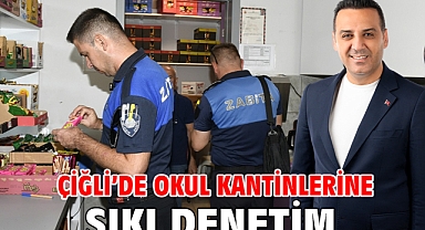 Çiğli’de Okul Kantinlerine Sıkı Denetim