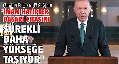 Cumhurbaşkanı Erdoğan: