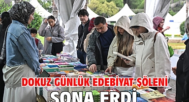 Dokuz günlük edebiyat şöleni sona erdi