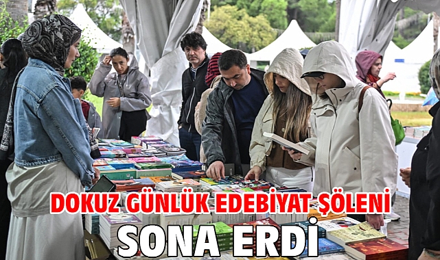 Dokuz günlük edebiyat şöleni sona erdi