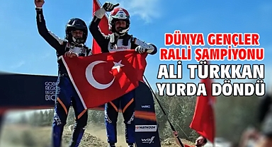 Dünya Gençler Ralli şampiyonu Ali Türkkan yurda döndü 