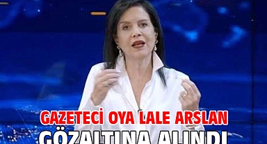 Gazeteci Oya Lale Arslan gözaltına alındı