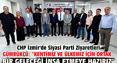 Gümrükçü: “Kentimiz ve Ülkemiz İçin Ortak Bir Geleceği İnşa Etmeye Hazırız”