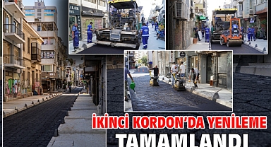 İkinci Kordon’da yenileme tamamlandı