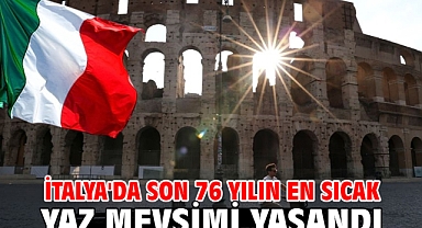 İtalya'da son 76 yılın en sıcak yaz mevsimi yaşandı