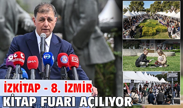 İZKİTAP - 8. İzmir Kitap Fuarı açılıyor