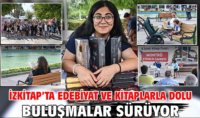 İZKİTAP’ta edebiyat ve kitaplarla dolu buluşmalar sürüyor
